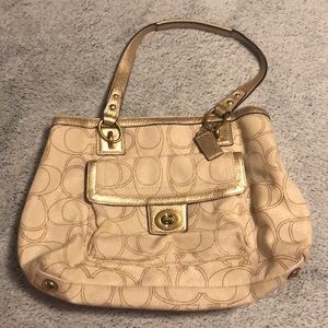 Gold Coach Purse
